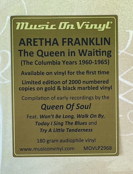 The Queen In Waiting: The Columbia Years 1960-1965 | 3LP | New Gold Numbered Vinyl