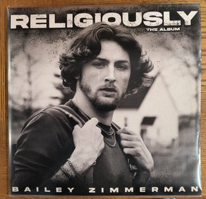 Bailey Zimmerman -Religiously - Playtested - Extremely Rare - Ruby Red 2LP Vinyl