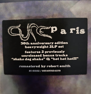 The Cure - Paris - 2LP - Remastered - 30th Anniversary Ed. - Brand New Vinyl