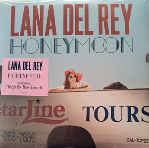 Lana Del Rey - Honeymoon - 2LP - Pink Hype Sticker - New/Sealed Vinyl