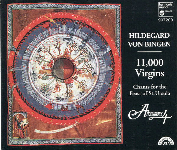 Hildegard Von Bingen - Anonymous 4 - 11,000 Virgins Chants - Used CDs