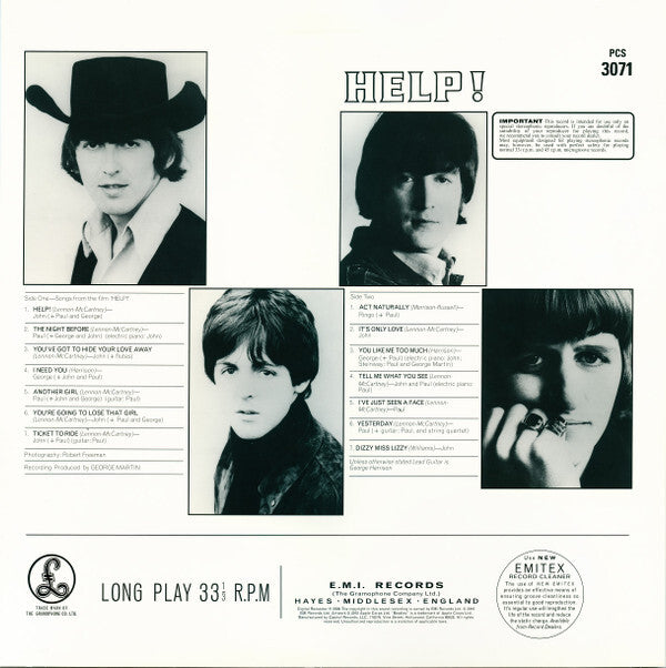 The Beatles - Help! |1 LP | Studio Remastered Perfection