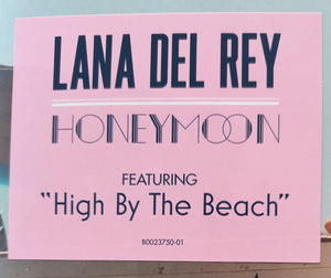 Lana Del Rey - Honeymoon - 2LP - Pink Hype Sticker - New/Sealed Vinyl