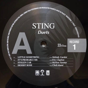 Sting - Duets - 2LP - Brand New/Mint Vinyl