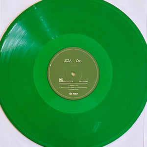 SZA – Ctrl - 2LP - Green Translucent - Brand New/Mint Vinyl