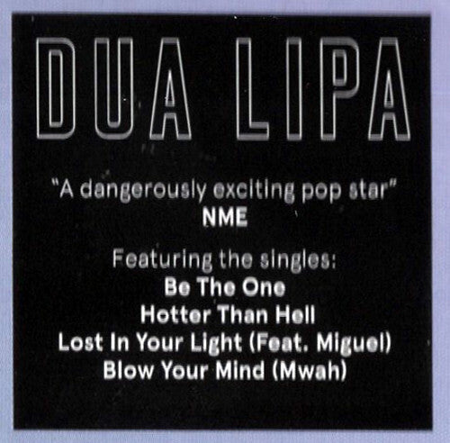Dua Lipa - Dua Lipa Self Titled - 1 LP - New/Sealed Vinyl