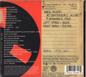 Neil Young - Sugar Mountain (Live At Canterbury House 1968) - Used CD & DVD