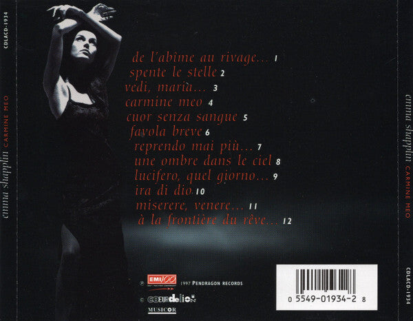 Emma Shapplin - Carmine Meo - Used CD