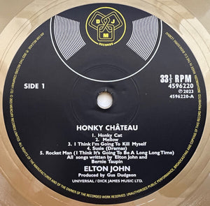 Elton John - Honky Chateau - 50th Anniversary - Gold - 1 LP - New/Sealed Vinyl