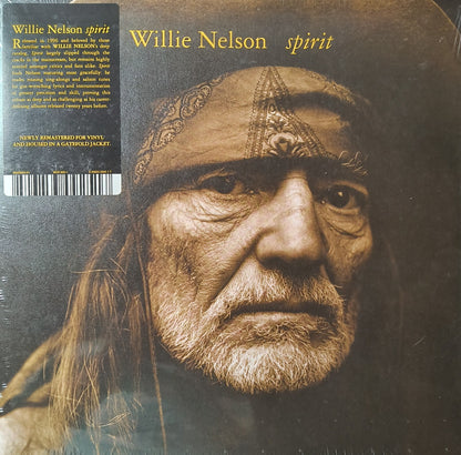 Willie Nelson - Spirit - 1 LP - Remastered - Gatefold - New/Sealed Vinyl