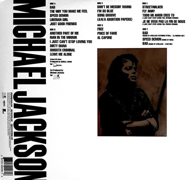 Michael Jackson: Bad - 25th Anniversary & Limited Edition - 3LP Remast