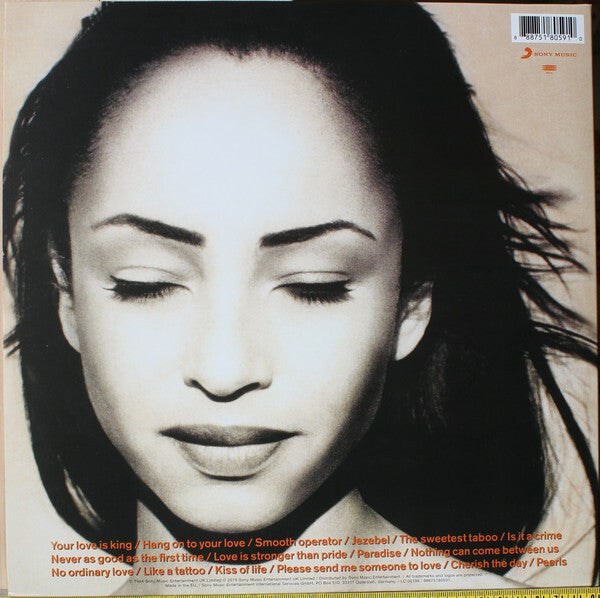 Sade - The Best Of Sade - 2LP - New/Sealed Vinyl – Moo Do Media LLC