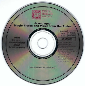 Pablo Cárcamo – Aconcagua: Magic Flutes And Music From The Andes - Preowned CD