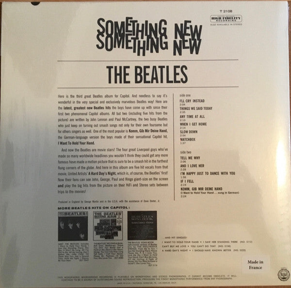 The Beatles - Something New | Mono LP| Beatlemania | Yea Yea Yea