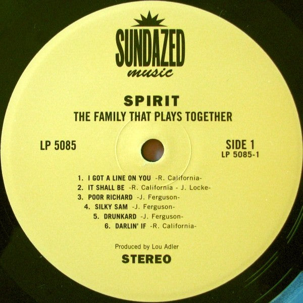 Spirit - The Family That Plays Together| Collector Favorite| Better Music Better