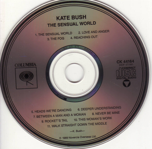 Kate Bush – The Sensual World - Preowned CD
