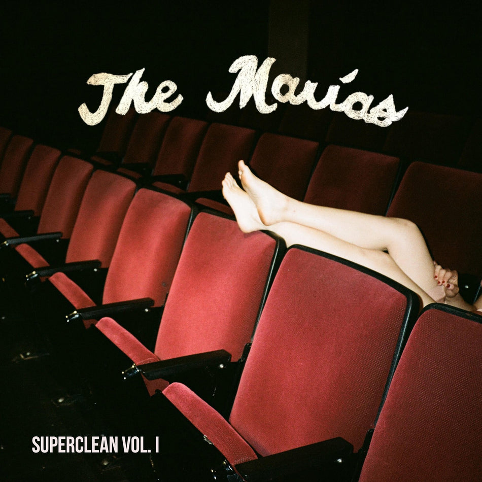The Marías Superclean Vol. I album cover with legs on red theater seats, indie vinyl record