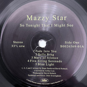 Mazzy Star – So Tonight That I Might See - Brand New/Sealed Vinyl