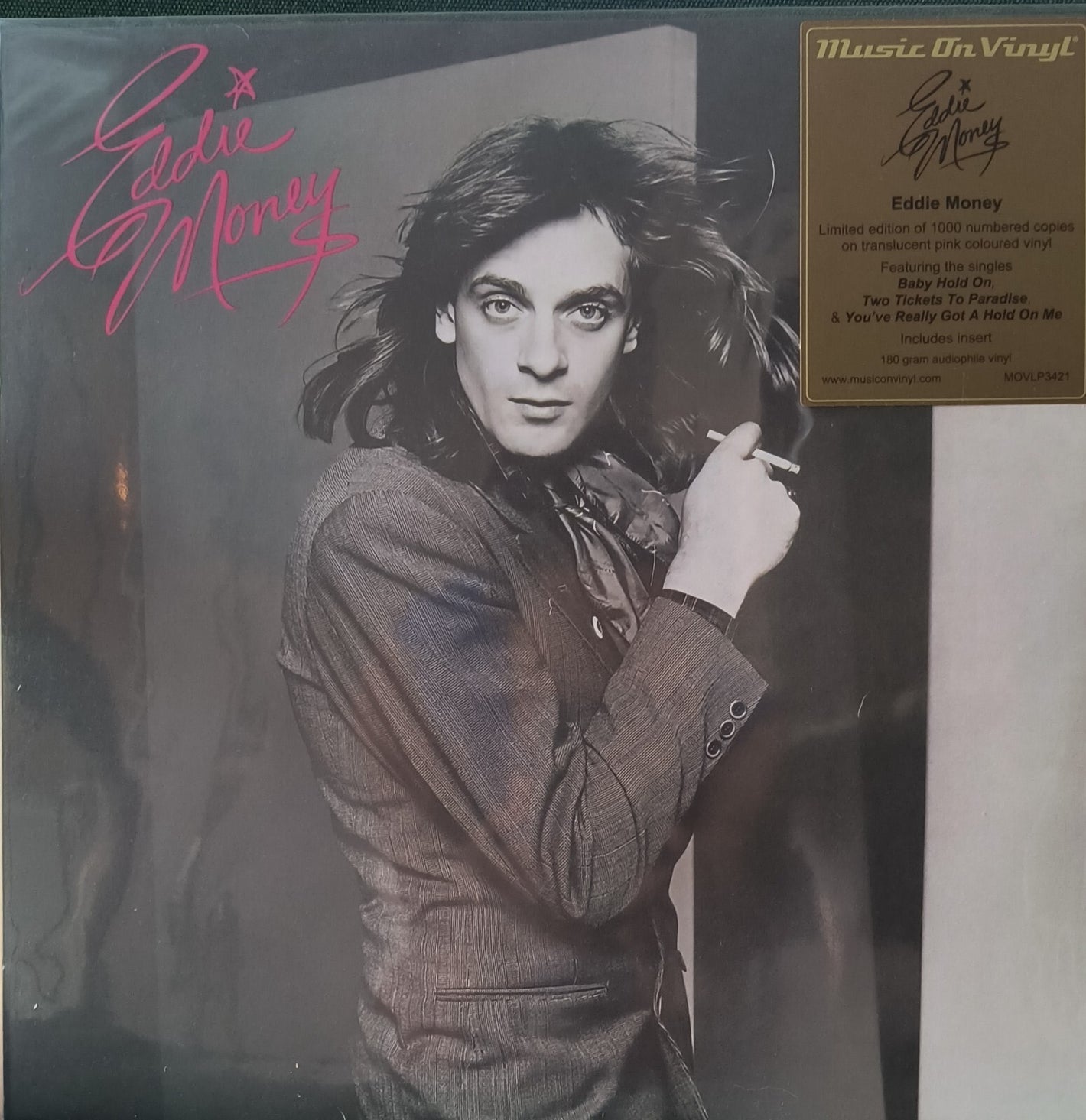Eddie Money - Eddie Money - 1 LP - Translucent pink vinyl + Numbered Vinyl - MOV