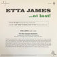 Etta James – At Last! - Brand New/Mint Black Vinyl - w/ Bonus 7" On Orange Vinyl
