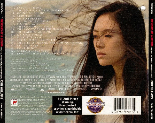 John Williams - Memoirs Of A Geisha (Original Motion Picture Soundtrack) Used CD