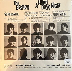 The Beatles - A Hard Day's Night (Original Motion Picture Soundtrack) -New Vinyl