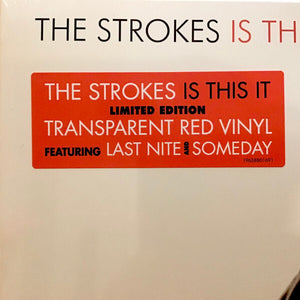 The Strokes - Is This It - Limited Edition - Transparent Red Vinyl - Brand New