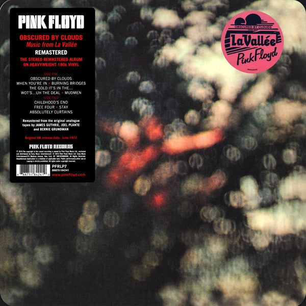 Pink Floyd - Obscured By Clouds | Remastered LP | Music From La Vallée