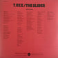 T. Rex - The Slider - 1LP - CLEAR VINYL - New/Sealed Vinyl