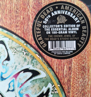 The Grateful Dead - American Beauty 50th Anniversary Edition - 1 LP Black Vinyl