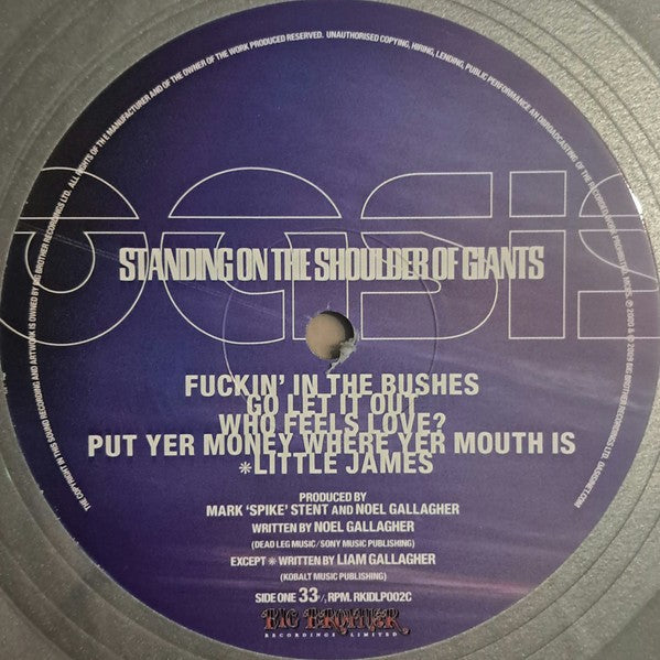 Oasis – Standing On The Shoulder Of Giants | 25th Anniv Ed. | Silver Vinyl