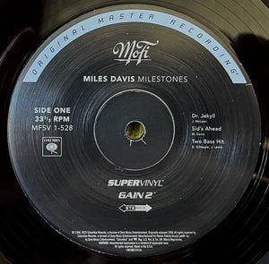 Miles Davis - Milestones - Numbered - Brand New/Sealed SuperVinyl