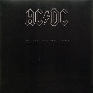 AC/DC - Back In Black - Remastered - Embossed - Brand New/Sealed Vinyl