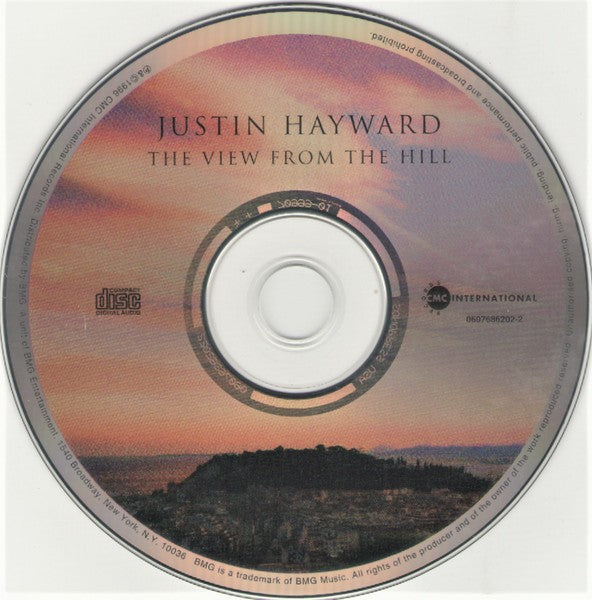 Justin Hayward – The View From The Hill - Preowned CD