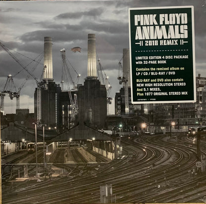 Pink Floyd - Animals (2018 Remix) - 1LP, CD, Blu-Ray & DVD Boxset - New/Sealed