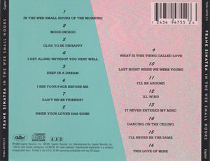 Frank Sinatra - In The Wee Small Hours - Used CD
