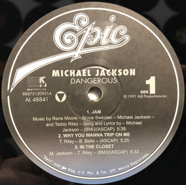 Michael Jackson – Dangerous | 2LP | Brand New / Mint Vinyl