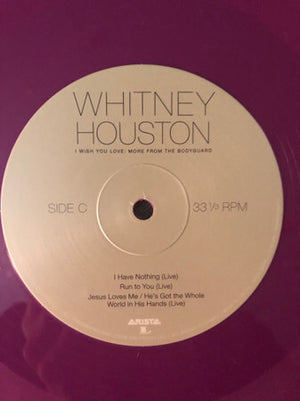 Whitney Houston - I Wish You Love: More From The Bodyguard -2LP New Purple Vinyl