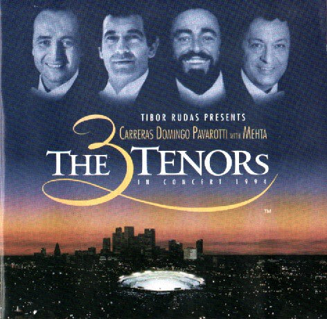 Carreras - Domingo - Pavarotti With Mehta- The 3 Tenors In Concert 1994 -Used CD