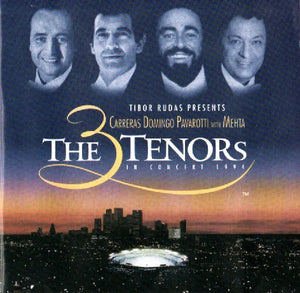Carreras - Domingo - Pavarotti With Mehta- The 3 Tenors In Concert 1994 -Used CD