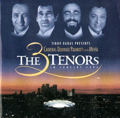 Carreras - Domingo - Pavarotti With Mehta- The 3 Tenors In Concert 1994 -Used CD