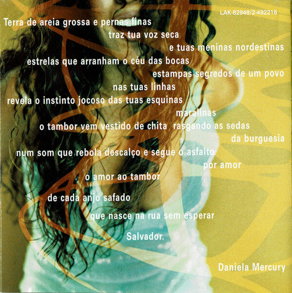 Daniela Mercury - Eletrica (Ao Vivo) - Used CD