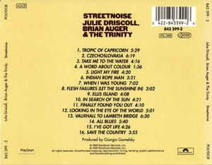 Julie Driscoll, Brian Auger & The Trinity - Streetnoise - Used CD
