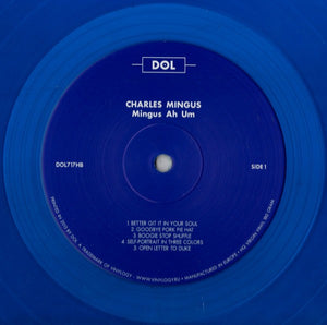 Charles Mingus - Mingus Ah Um - New/Mint Blue Vinyl