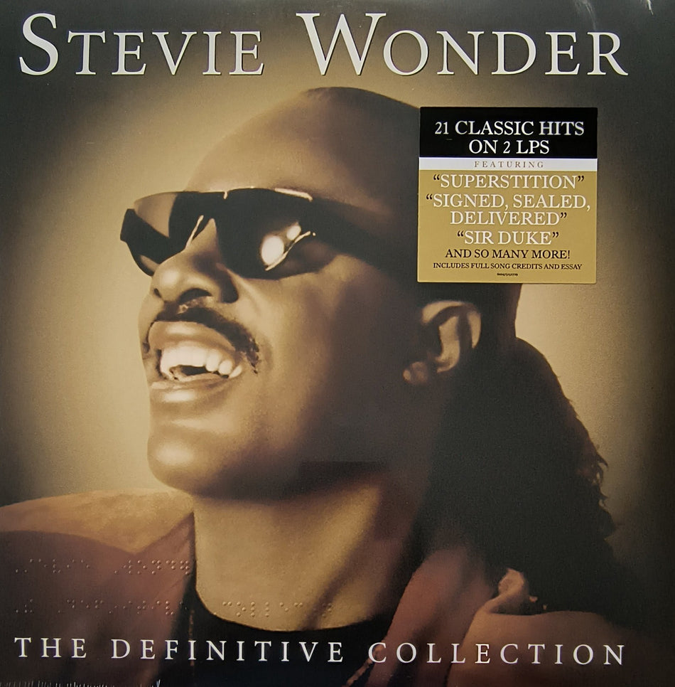 Stevie Wonder - The Definitive Collection | 2 LPs | 21 Timeless Classic Hits