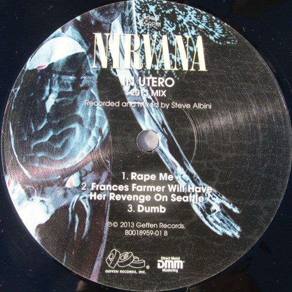 Nirvana – In Utero |2013 Mix | 2LP | 45RPM | Studio-Mastered