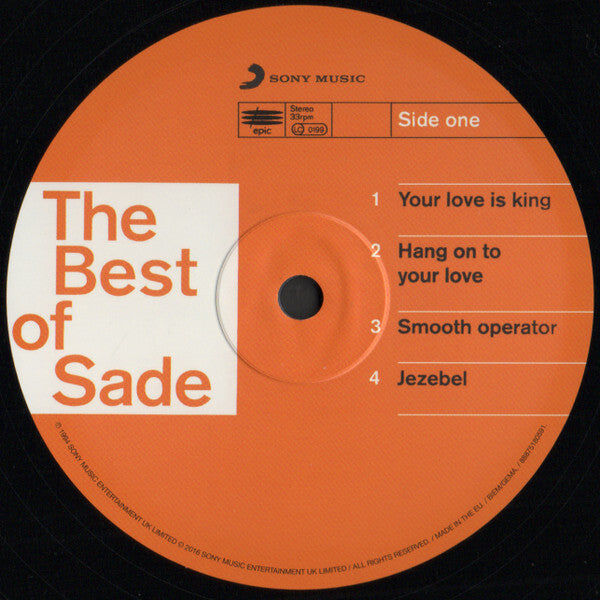 Sade - The Best Of Sade - 2LP - New/Sealed Vinyl – Moo Do Media LLC