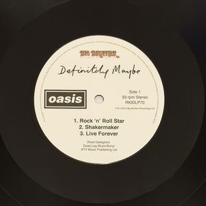 Oasis – Definitely Maybe - 2LP - Remastered - 180G - Brand New/Mint Vinyl