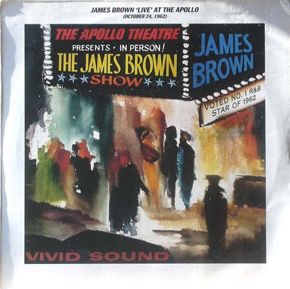 James Brown - Live At The Apollo' 62 - The King of Soul - 1 LP - Brand New Vinyl