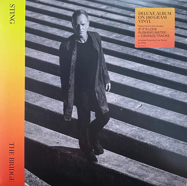 Sting - The Bridge - Deluxe Edition w/ 3 Bonus Tracks - 2LP - Brand New Vinyl